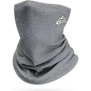 Winter Neck Warmer Gaiter Fleece for Men & Women, Windproof Face Mask Cover Cold Weather Scarf