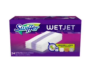 Swiffer Wet Jet Cleaning Refill Pads Unscented (24-Count)