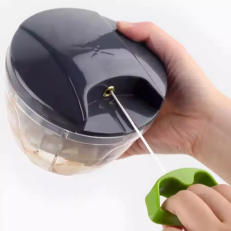 Multifunctional Garlic Mincer and Vegetable Slicer, Manual Garlic Press and Food Processor, Ideal for Cooking and Kitchen Use, Multifunctional Durable Chopper
