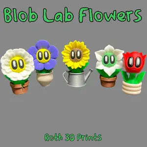 Blob Lab Flowers