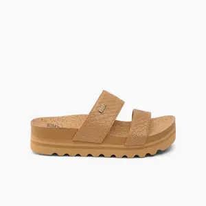 Reef W Cushion Vista Hi Tan wicker