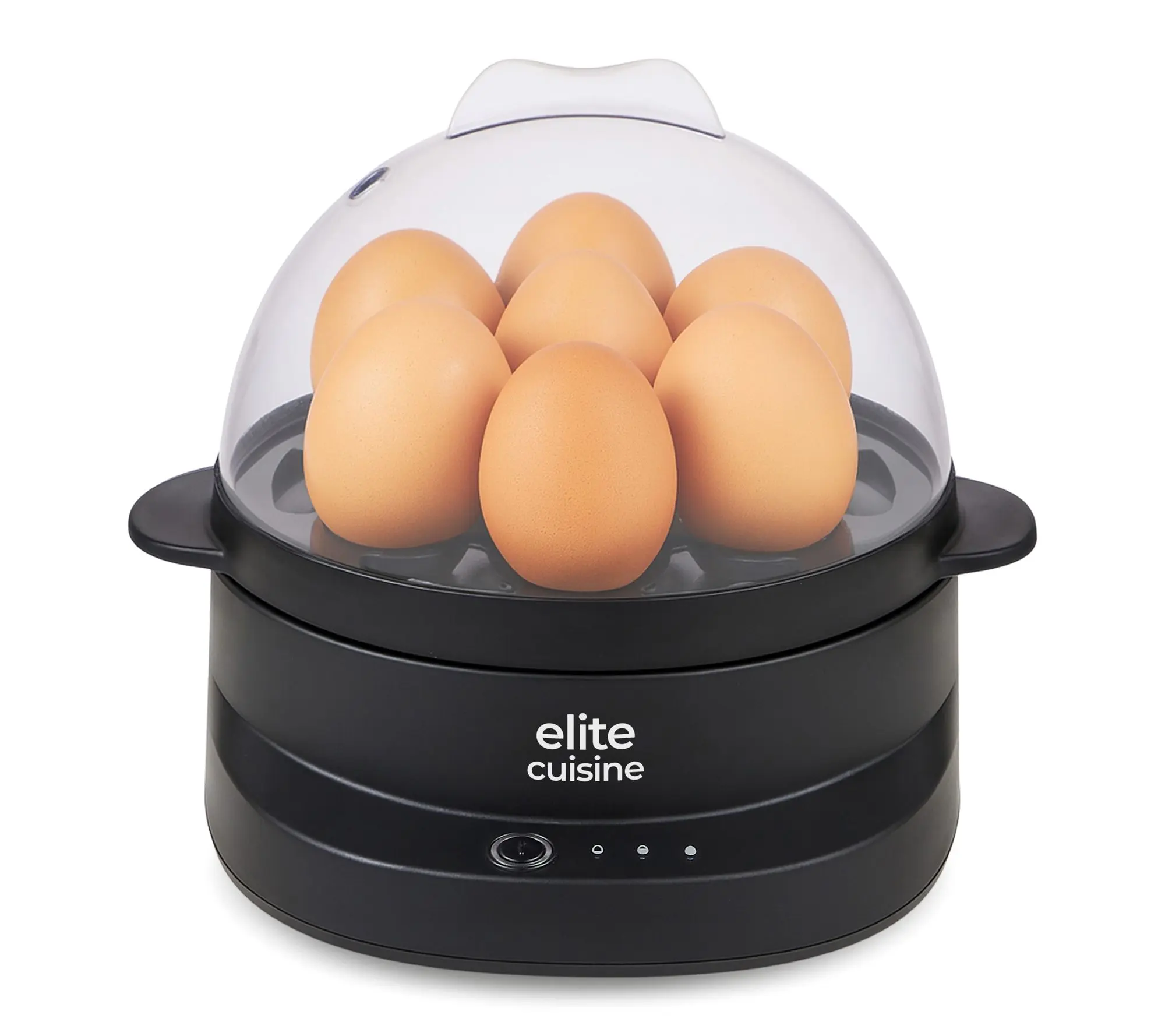 Elite Cuisine 7-Egg Cooker EGGSYNC w/ Voice Alerts