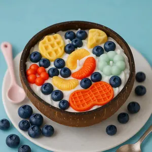 Fruit Coconut Shell Candle