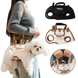 Set Of 3 Outdoor Traction Backpacks For Dog