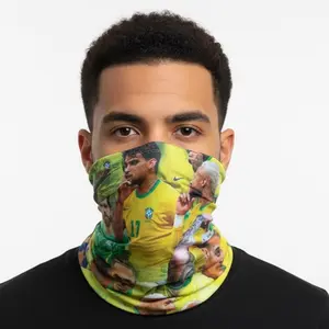 Brazil World Cup Headbands - Vibrant Yellow & Green Design for Soccer Fans - Comfortable & Durable