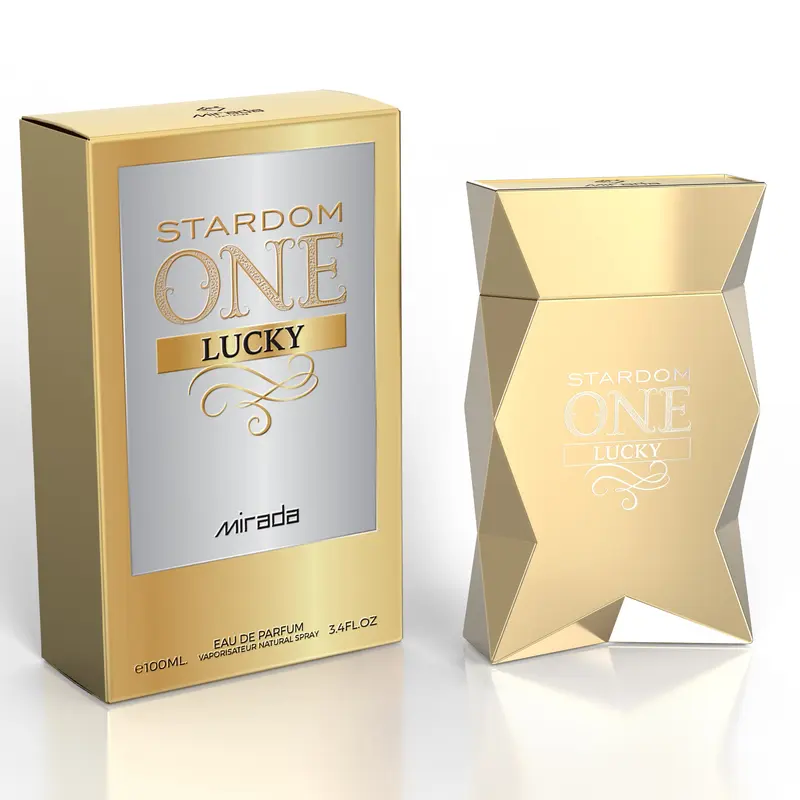 Mirada Stardom One Lucky 3.4 oz (100 ML) Eau de Parfum Spray Cologne for Men fragrance