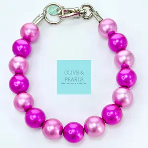 The "Roxy" Beaded Dog Collar