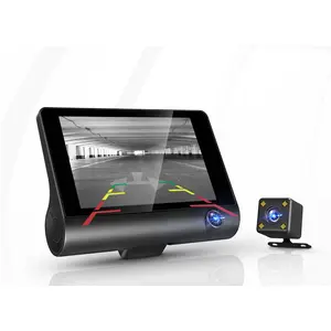 1080P High-definition Three-record Driving Recorder