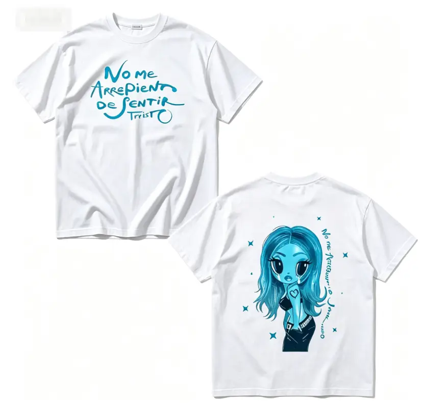 New Album Karol-G No Me Arrepiento de Sentir Tanto T-Shirt, Two-Sided Latin Music Graphic Tee, Premium 100% Cotton Concert Shirt, La Bichota Fan Gift, Reggaeton Tour Merch gym outfit
