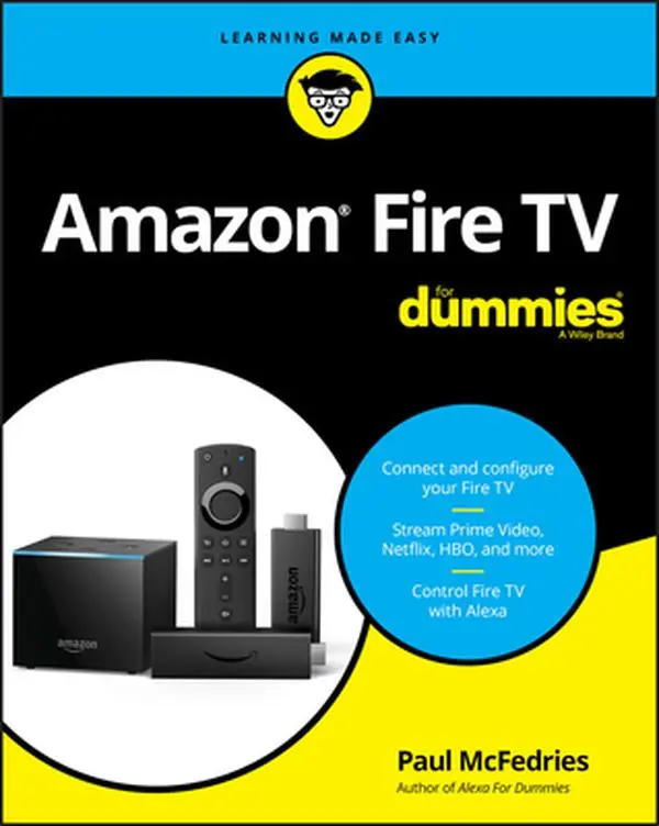 USED Book - Amazon Fire TV For Dummies by McFedries, Paul (Paperback) - english