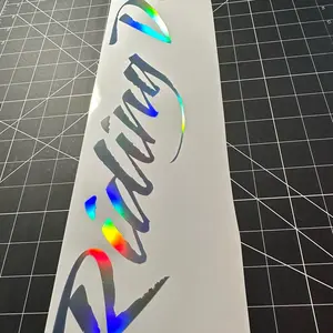 Riding dirty custom truck or car decal