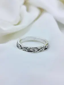 Vintage Embossed Cuff Ring,  Stitching Retro Trend Couple Ring, Stackable Rings, Elegant Casual Ring, Fashion Accessories for Men & Women