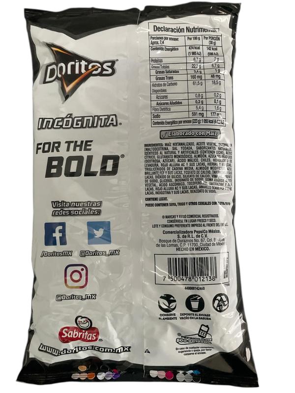 Doritos Incognita 223g - Crunchy Snack