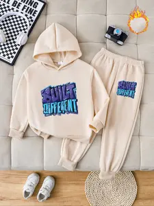 Boys' Long Sleeve Casual Loose-Fit Shirt, Thick Fabric for Fall & Winter, Comfortable Daily Wear for Kids, Stylish Design, Clothes Kids