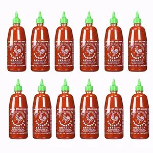 Huy Fong Sriracha Asian chili sauce,  28 oz (Pack of 12) Spicy Sauce Dip Flavor