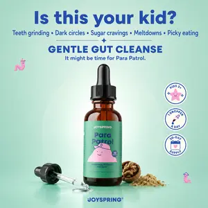 JoySpring Para Patrol Plant-Based Liquid Cleanse – Digestive Regularity Support for a Healthy Gut, Wellness Balance Supplement