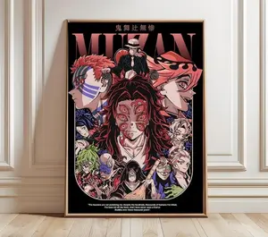 [Sale Off Up To 50%] [Unframe] Demon Slayer Poster, Muzan Kibutsuji - Upper Moons Wall Art Print
