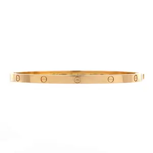 Pre-owned Cartier Love Bracelet 18K Yellow Gold Small by Rebag