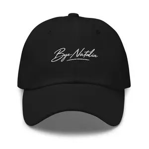 ByeNatalia - Black Embroidered Hat