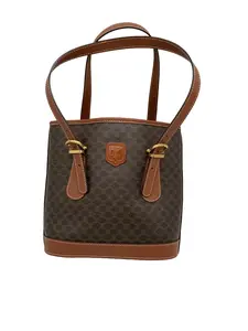 Pre-owned Celine Vintage Monogram Bucket Shoulder Bag/EE06701708/1708