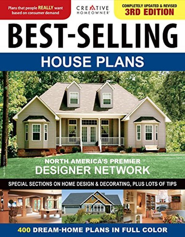 USED-Best-Selling House Plans by Editors of Creative Homeowner (Paperback)