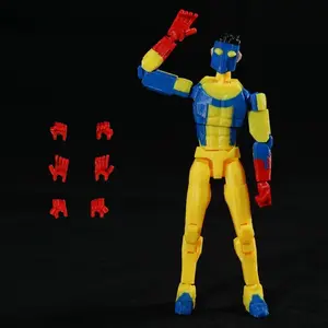 3D Printed Invincible 2.0 Superheroes Anime Multi-Jointed Shapeshift Toys Action Figures Mannequin Model Ornaments Gifts