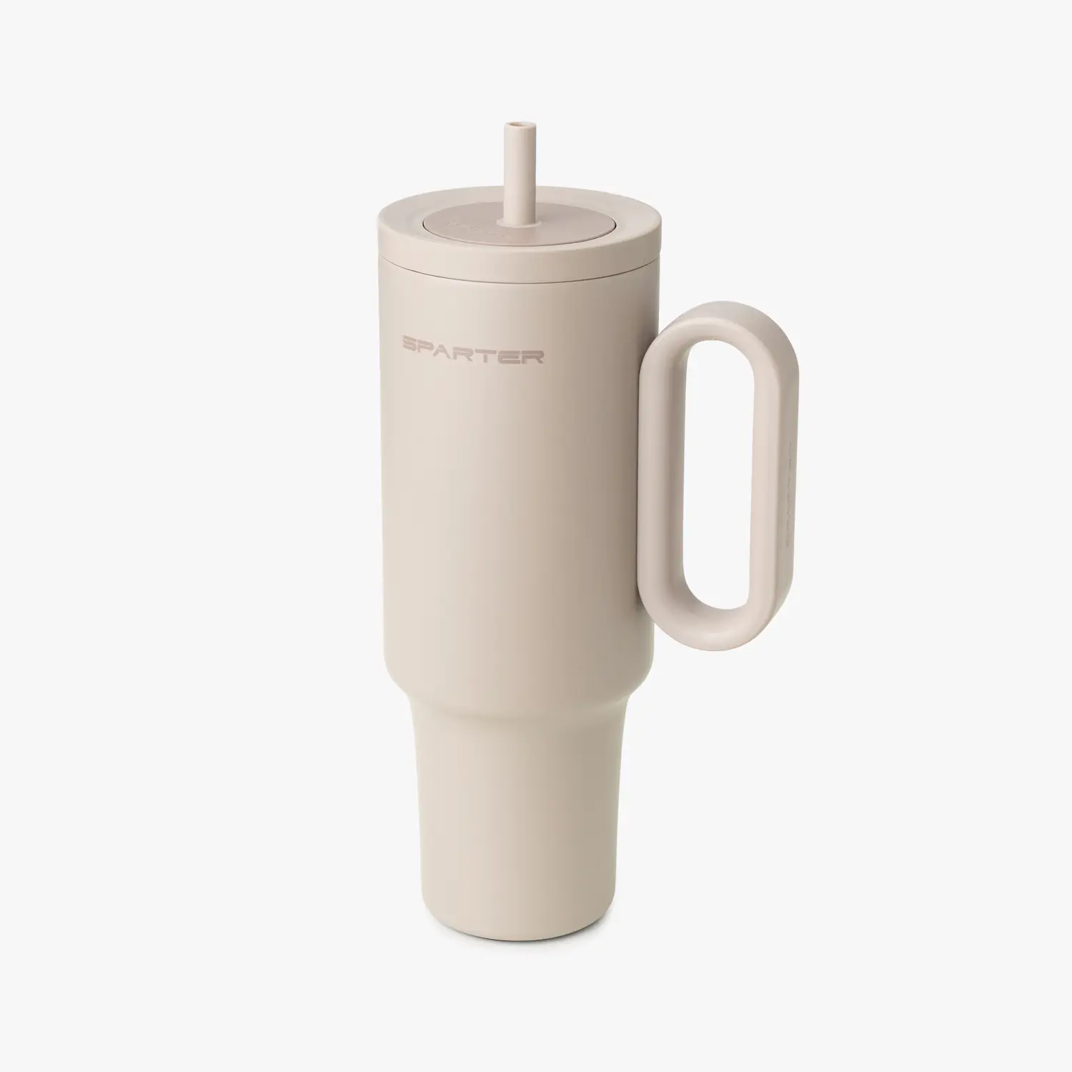 Sparter 40/30oz Tumbler SnapSip Insulated with Handle and Straw Large Size | Unisex Stainless Steel | 100% Leakproof | Straw-Included | Lid-Equipped | Cup Holder-Fit for Travel Drinks | Gifts for Women & Men Mug Insulation