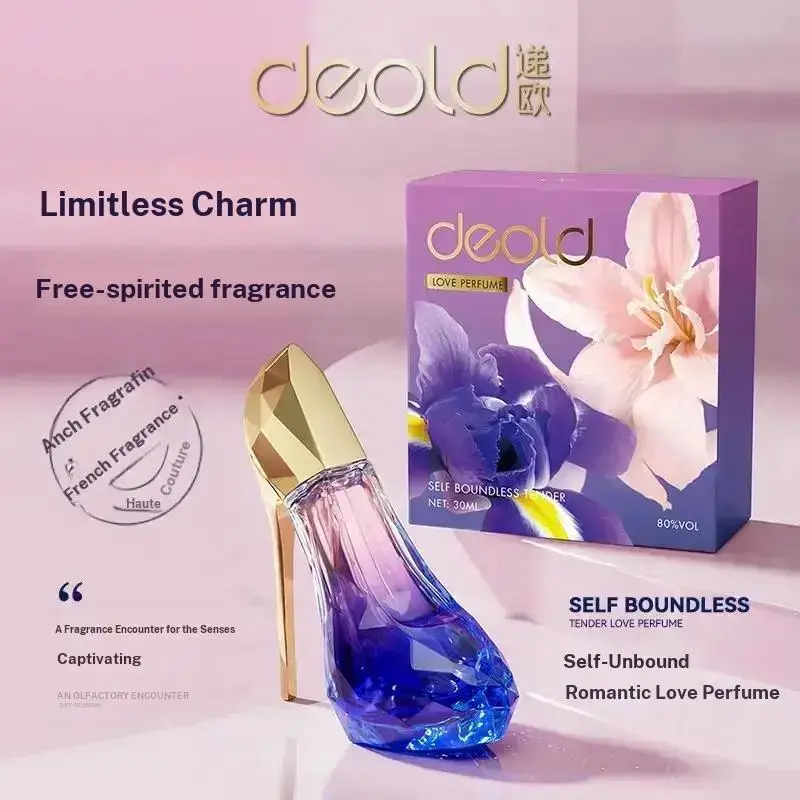 New Crystal High Heel Shoe Shape Women's Perfume, Aromatic Woody Floral Fragrance, Floral Fruity Fragrance, Elegant Long-Lasting Scent, Perfect for Daily Use, Dates, Gifts
