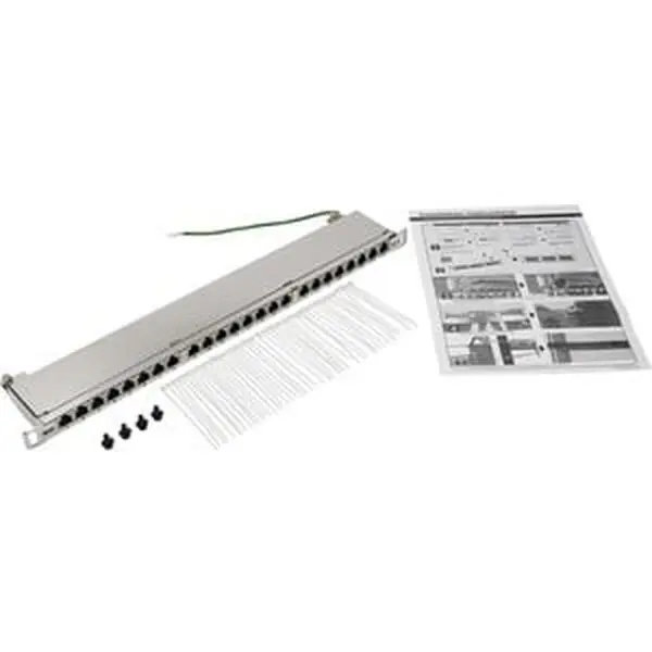 Tripp Lite N252-024-HU-SHK 0.5U Cat6 24-Port Patch Panel