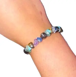 Handmade Grounding & Well-being Gemstone Bracelet Meditation Jewelry