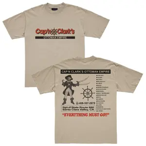 Cap’n Clark’s Ottoman Empire T-Shirt – Horror Movie Graphic Tee in Soft High-Quality Cotton for Everyday Casual Wear