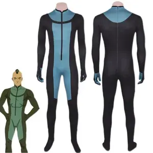 Anime Fantasia Cartoon Mark Grayson Cosplay Invincible Costume Adult Men Fight Jumpsuit Outfit Halloween Carnival Party Suit
