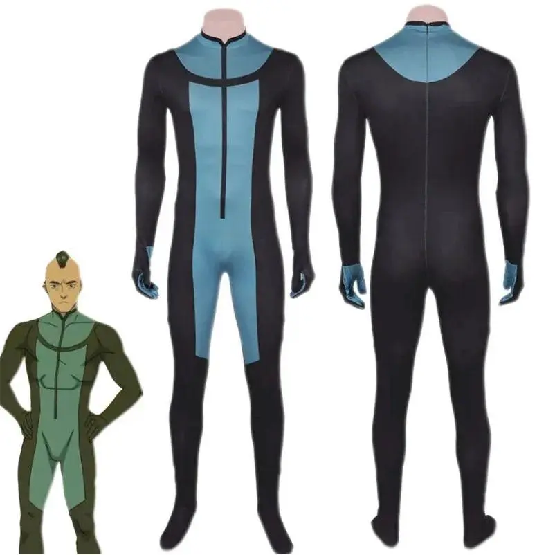 Anime Fantasia Cartoon Mark Grayson Cosplay Invincible Costume Adult Men Fight Jumpsuit Outfit Halloween Carnival Party Suit