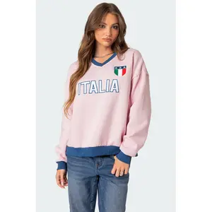 Italy Oversized Sweatshirt