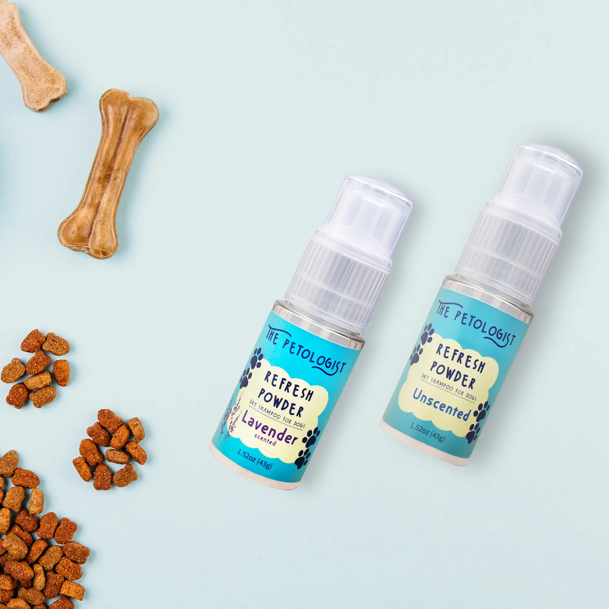 The Petologist Refresh Powder Dry Shampoo For Dogs