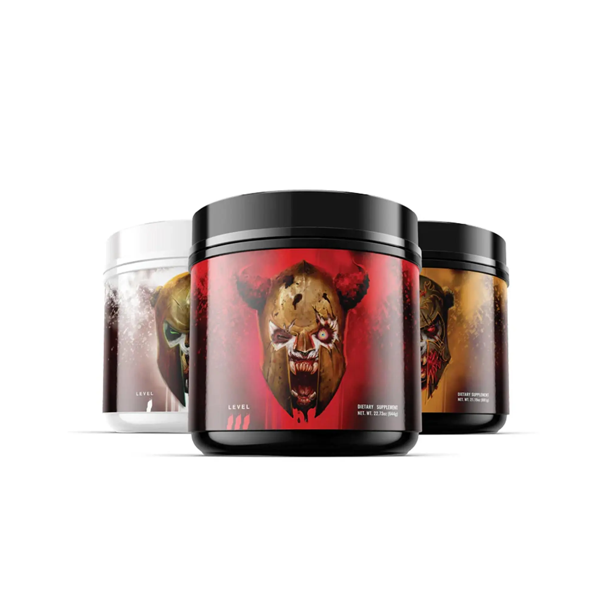 Panda x V1 - PANDAMUS Pre-Workout Supplement for Fitness & Dietary Boost with Caffeine Made in USA Level I II III Options, Pre Workout Powder, Energy Boost