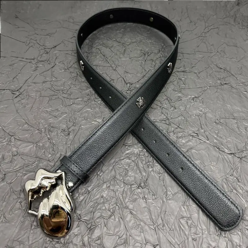 Vintage Black Cross Buckle Belt, High Quality PU Leather Strap for Men & Women, Unisex Gothic Waist Belt with Multi Color Accents