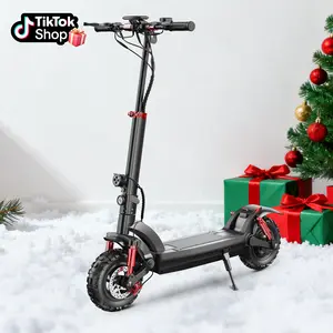【New Year, New Me】JT1/JT2 Electric Scooter Adults, 28 MPH Top Speed, 28/37Miles Range,800/1000W Motor E-Scooter,10"/11" Off-Road Tires,Foldable Scooter for Adults with Dual Suspension & Turn Signal, Black Friday
