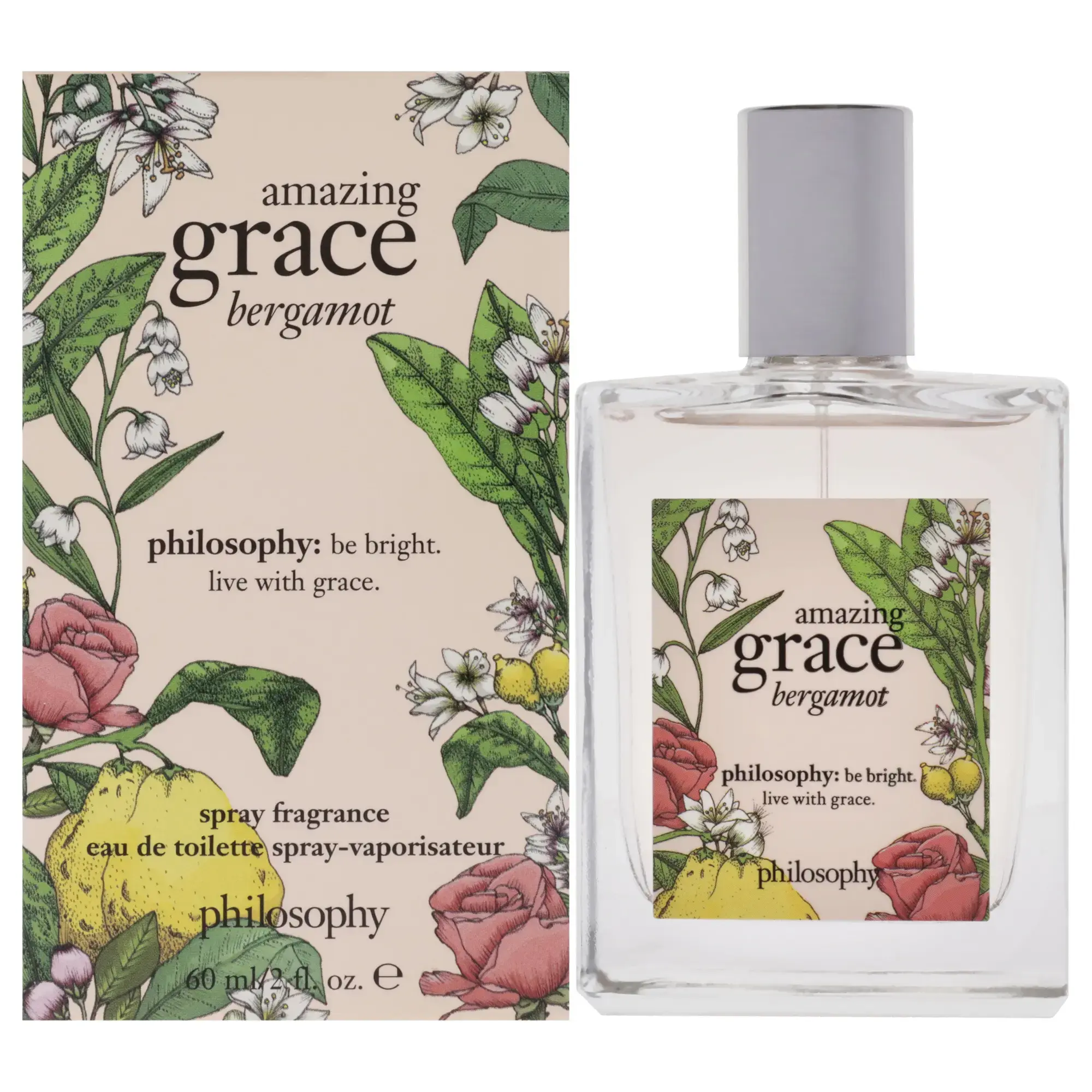 Amazing Grace Bergamot by Philosophy for Women - 2 oz EDT Spray