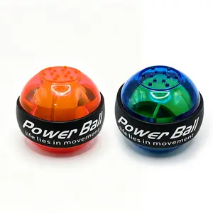 2Pcs Wrist Ball Wrist Trainer Ball Auto-Start Gyroscopic Forearm Exerciser Gyro Ball for Strengthen Arms, Fingers, Grip and Muscles