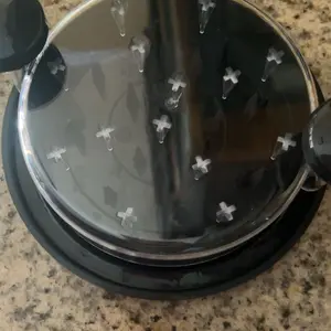 Quick Meat Shredder with Visible Lid | Manual Chicken Shredder Tool for Pulled Pork & Beef | BPA-Free Meat Slicer with Ergonomic Handle & Anti-Slip Base | Must-Have Kitchen Gadget for Meal Prep (Black)