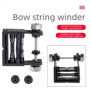 Adjustable Bow String Winder! Aluminum Alloy String Saver - Archery Tool