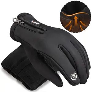 Men and Women Windproof Winter Gloves Touchscreen Gloves Thermal Warm Gloves