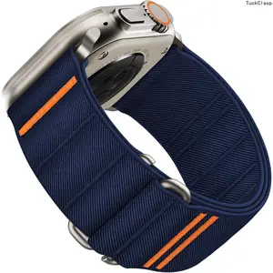 2026 New Suitisbest Sport Bands Compatible with Apple Watch Ultra Band 49mm 46mm 45mm 44mm 42mm 38mm 40mm 41mm, Stretchy Nylon Sport Loop Strap for iWatch Series 11 10 9 8 7 6 5 4 3 2 1, SE 3 2 1, Ultra 3 2 1