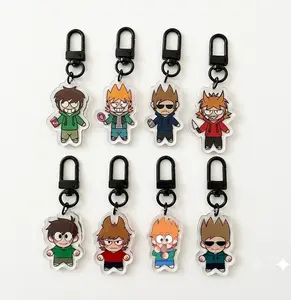 Acrylic keychain featuring Tord from Eddsworld, Anime Comic Edds Tom Matt Tord Acrylic Accessory, Fan Gift