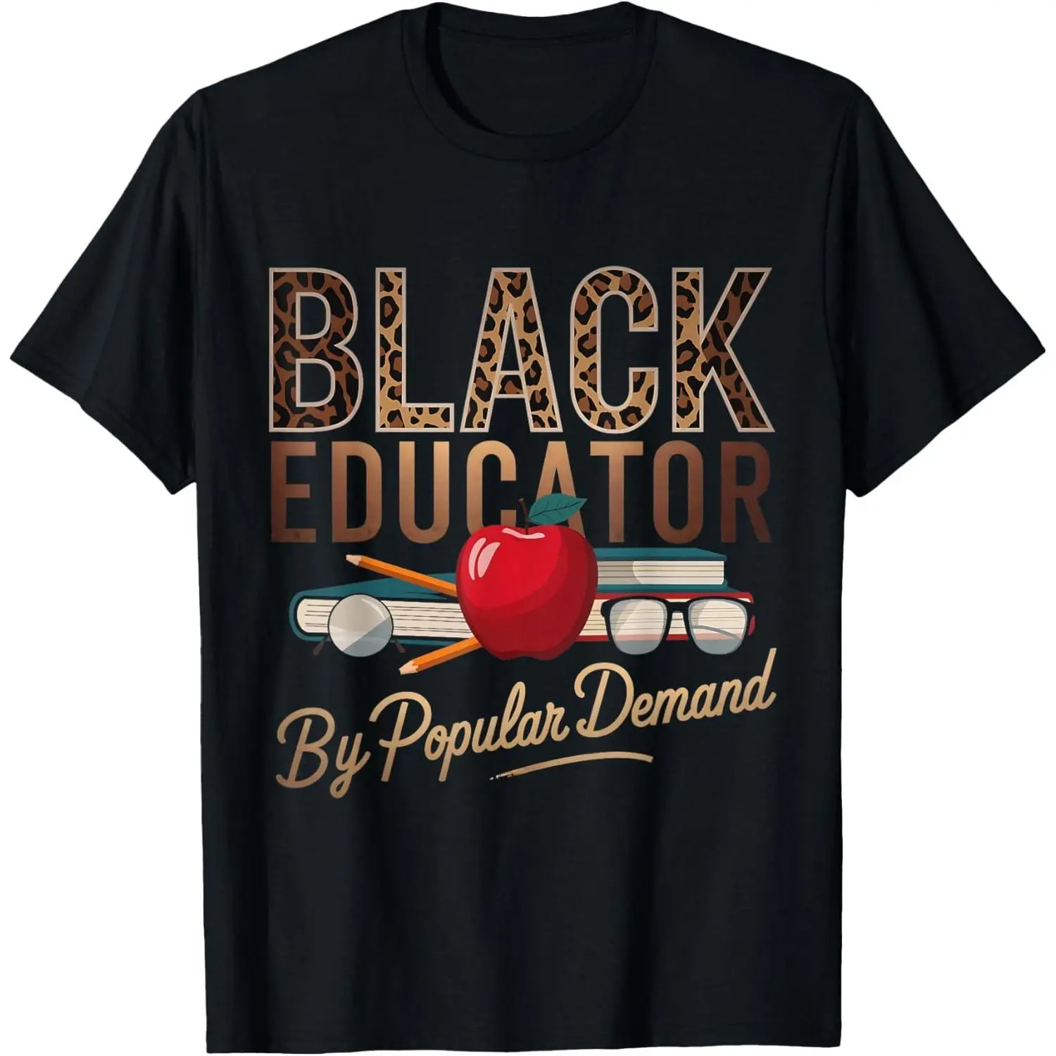 Black History Month Black Educator African American Teacher T-Shirt