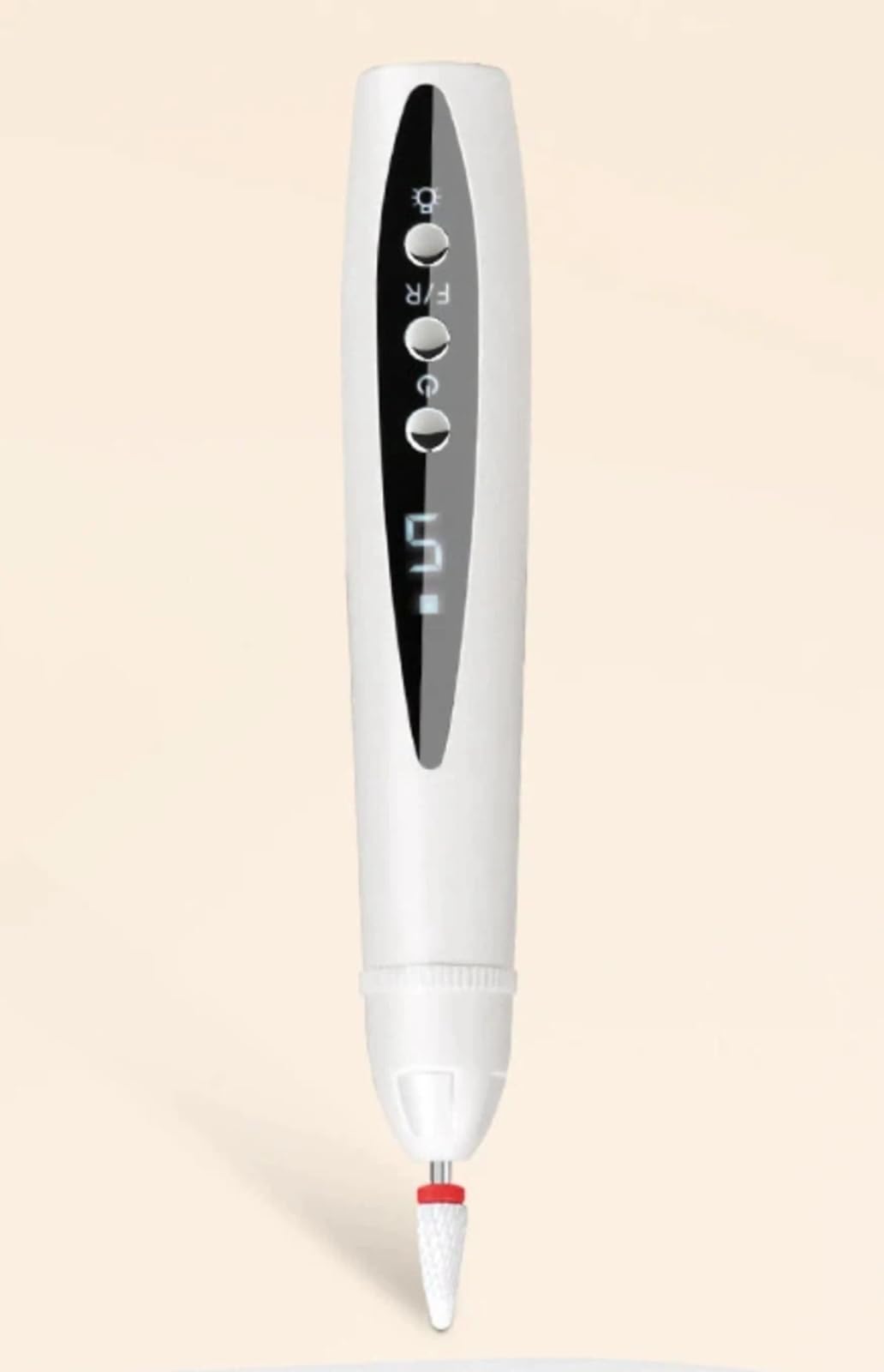Rechargeable Nail Drill, Cordless Electric File for Fungus Nail Care | Thick Nail Maintenance, Smooth Nail Shaping & Buffing, Precise Cuticle Care, Gentle Daily Nail Grooming,
