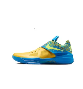 Men's Nike Zoom KD IV 'Scoring Title 2025' Photo Blue/Lemon Twist (FZ5916 400)