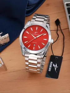 Men's Business Fashion Round Dial Analog Quartz Watch, Stainless Steel Watches, with Box, Fashion Watch for Party, Daily Clothing Decor, Trendy All-match & Exquisite Watch for Birthday Gift