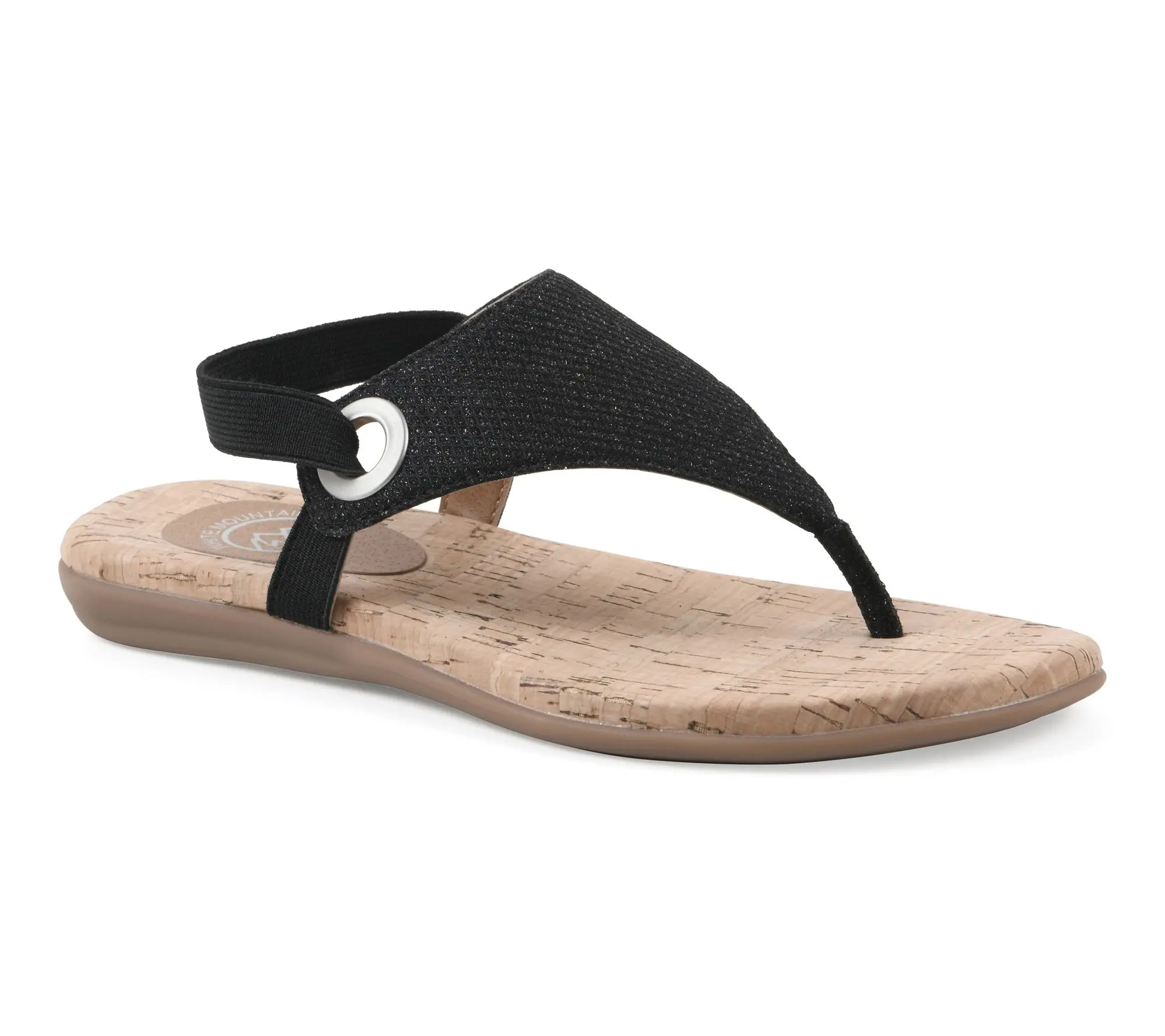 White Mountain Slingback Thong Sandals - Lifeway